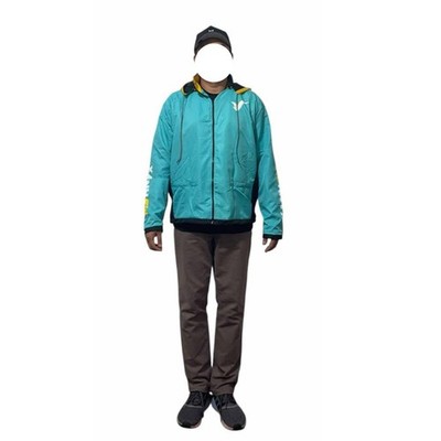 Vietnam Jacket Vinfast Xanh SM Jacket Motorbike Grab-Like Windbreaker Sz: XXL