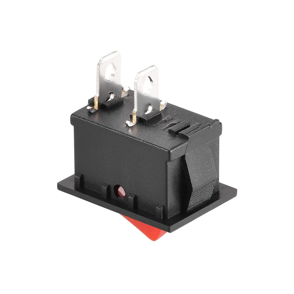 Mini Boat Rocker Switch Black Toggle Switch 2pins ON/OFF AC 250V/6A 125V/10A - Image 4 of 4