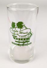 1950-60s - Trade Winds Motor Hotel Tulsa Oklahoma Glass Cup - B23