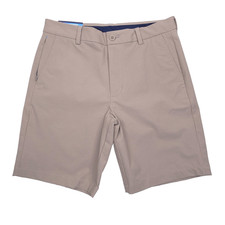 Vineyard Vines On-The-Go 9" Performance Shorts Mens Size 34 Khaki Beige