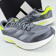 Adidas US 13 Men' s Grey White Yellow Run Lightstrike Duramo Speed 2 JS4411 New
