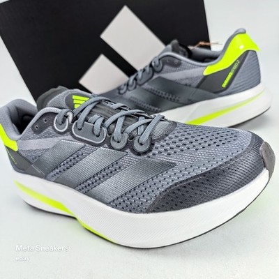 Adidas US 13 Men' s Grey/White/Yellow Run Lightstrike Duramo Speed 2  JS4411 New
