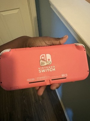 (MA3) Nintendo Switch Lite Handheld Console - Coral Pink