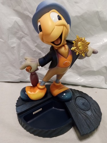 Jiminy Cricket Pinocchio's Conscience Figurine. On A Base That Opens. Excellent - Picture 2 of 7
