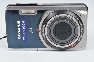 Olympus Digital Camera Mju 7020 12.0MP Blue Tested for sale online