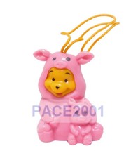 Pooh Charm in Pig Costume, Tomy Gacha Peek-a-Pooh Dangler Mini Me Series