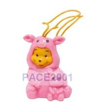 Pooh Charm in Pig Costume, Tomy Gacha Peek-a-Pooh Dangler Mini Me Series