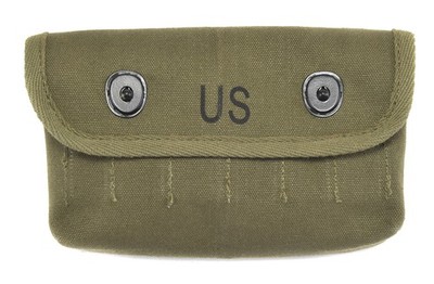 US Vietnam Canvas Shotgun Shell Ammunition Pouch