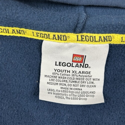 Legoland Best Day Ever Hoodie Sweatshirt Youth Size XL embroidery Multicolor - Picture 3 of 6