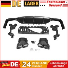 Heck Diffusor + Auspuffblende für Mercedes E63 2020-2023 Kratzfest Rundumschutz