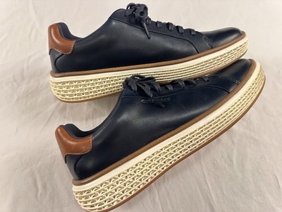 Cole Haan GrandPro Court Skyweave Sneaker Blue Ivory Men s Size 9.5 MSRP $210