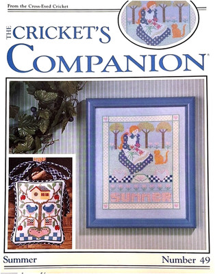 Cross-Eyed Cricket THE CRICKET'S COMPANION SUMMER 2 Cross Stitch Charts Leaflet