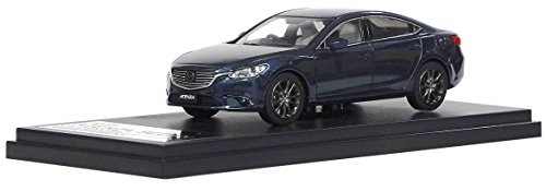 Привет, История 1/43 MAZDA ATENZA СЕДАН 2016 Модель, окрашенная в темно-синий цвет Слюды, Япония