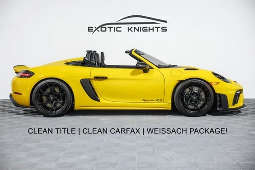2025 Porsche 718 Spyder RS Image 1 of 2