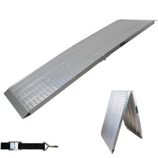 TRUTZHOLM Auffahrrampe extrabreit 300 cm klappbar Alu 400 Kg 70 cm Rampe B-Ware