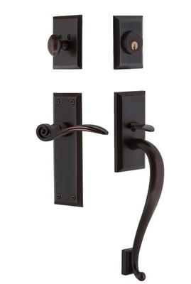 Nostalgic Warehouse NYKSWN_ESET_234_SG_LH New York Left Handed - Bronze