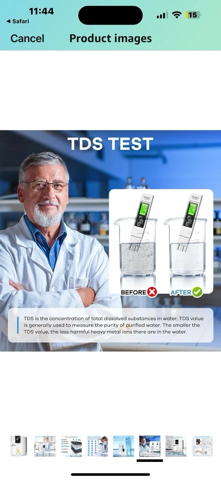 Beatyl Reverse Osmosis Water Filter, Water Purifier 8-Stage RO Filtration System - Image 3 of 4