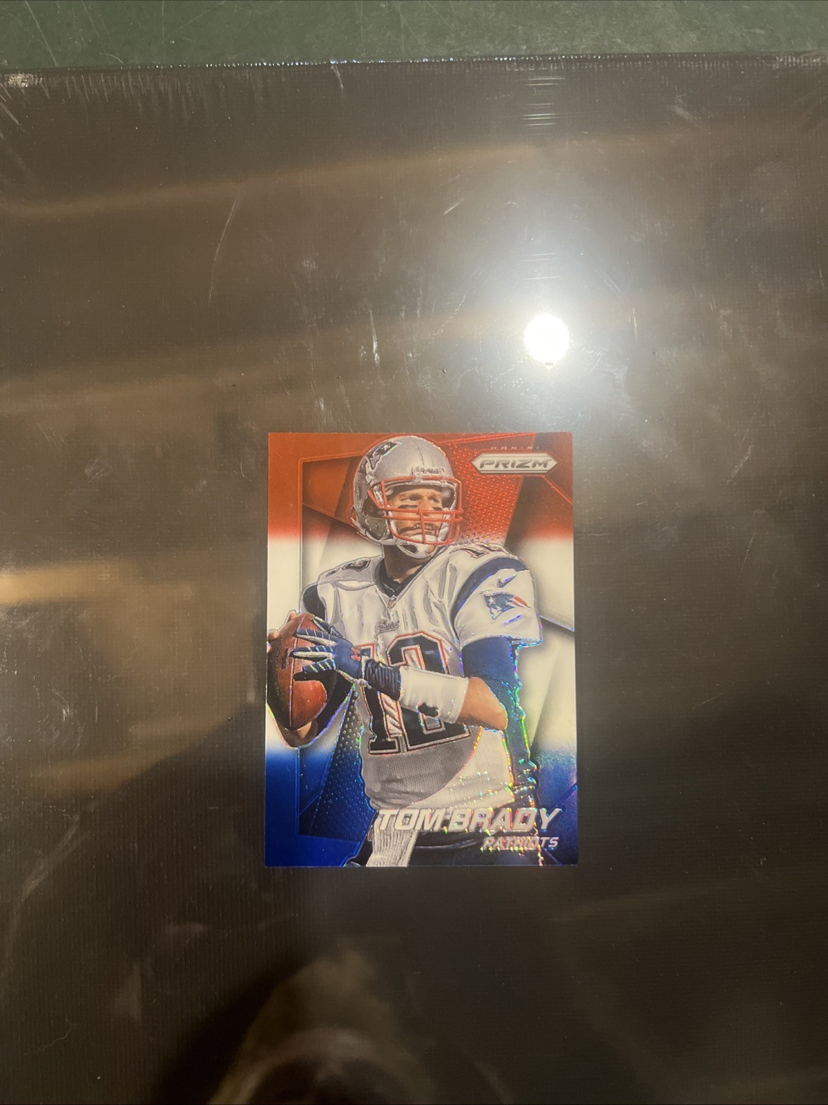 2014 Panini Prizm - Tom Brady #36 Red White & Blue Prizm