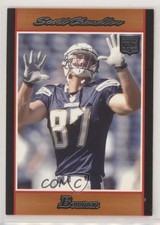 2007 Bowman Orange 208/250 Scott Chandler #165 0l2