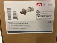 Rinnai 223177PP Condensing Vent Kit for SE/SE+ Tankless Water Heaters 3/5 x 21 i