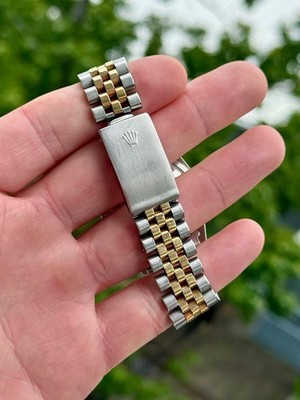 1989 Rolex Datejust 16233 Champagne Dial 36mm - No box No papers