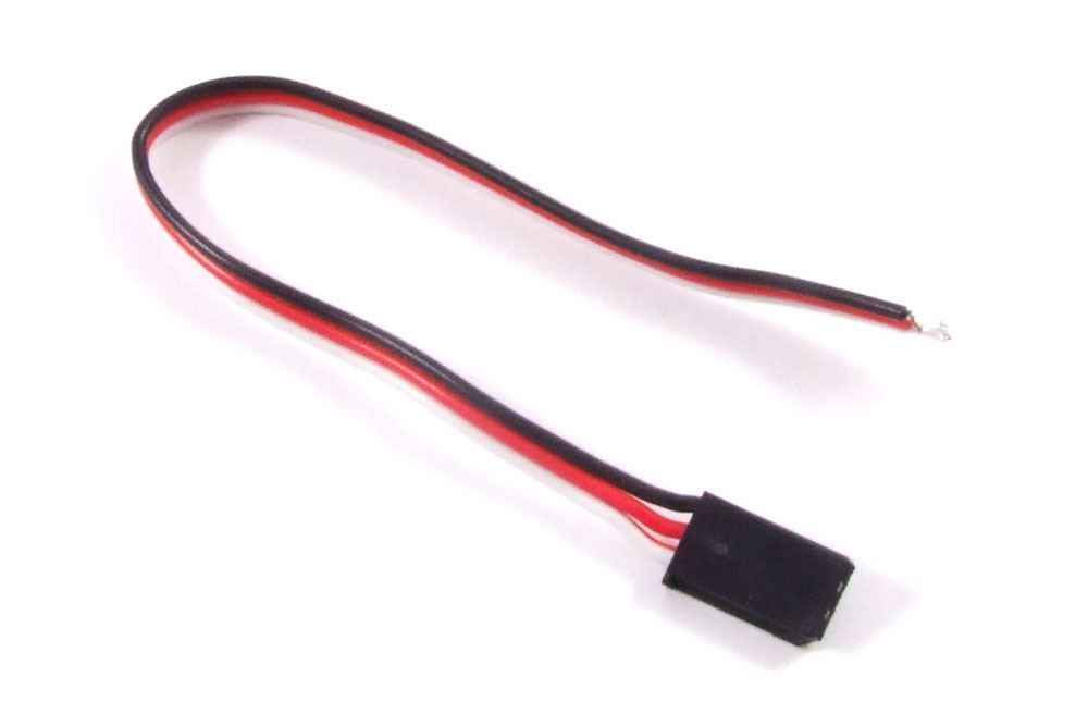Etronix 15cm 22awg Futaba Straight SERVO Wire ET0741 150mm Lead Extension Cable