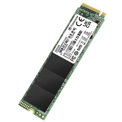 500 GB Transcend M.2 2280 NVMe PCIe Gen 3 x4 QLC 3D NAND Flash SSD