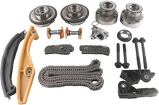 HLBTK AT4Z6B274A AT4Z6L266B 90738S Engine Timing Chain Kit VVT Cam Phaser