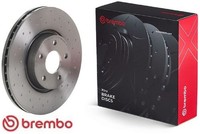 2X Bremsscheibe Brembo 09.A427.2X 2 Bremsscheiben Vorderachse Vorne FüR Ford