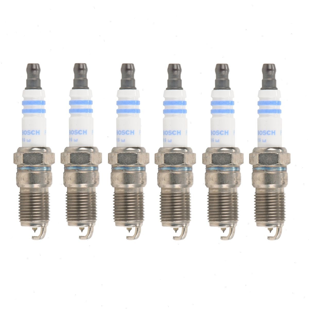 6 pc Bosch Platinum Spark Plugs for 1997-2000 Isuzu Hombre 4.3L V6 Ignition mm