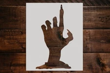 Hand out of the Grave Stencil - Art and Wall Stencil
