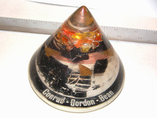 Apollo 12 11 North American Rockwell Full Capsule Lucite with Flown Items NASA