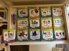 Leap Start Go Leap Frog Learning System W/ 13 Books