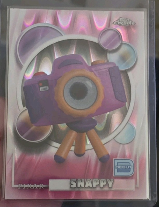 Topps Chrome Disney 100 Pixar Snappy Debut Trading Card #197 Raywave 2026