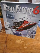 RealFlight 6 RC Flight Simulator Futaba InterLink Elite Controller Used