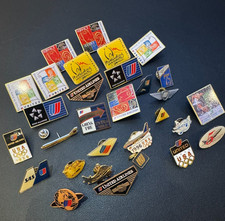 Vintage United Airlines Employee Lapel Pin Lot Olympics Star Alliance Aviation