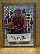 Panini 2024-25 Mosaic Scripts Autograph Ron Harper Chicago Bulls #MS-RON