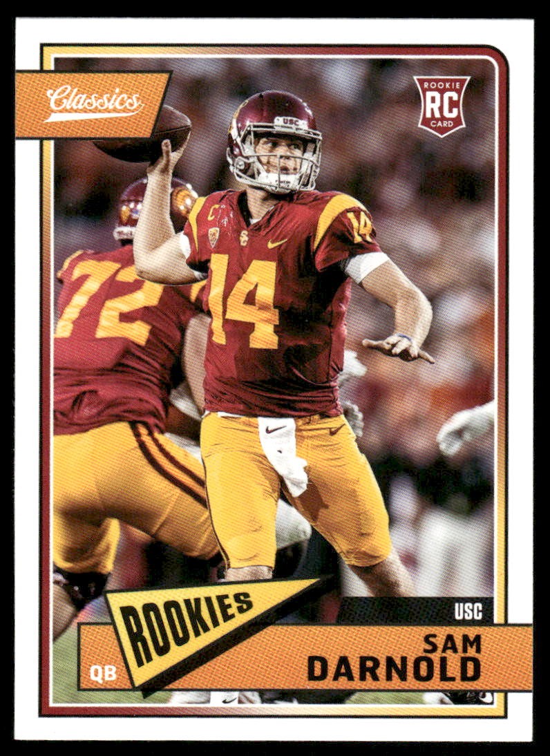 2018 Panini Classics #206 Sam Darnold USC Trojans NM 53463