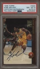 Kobe Bryant 1998-99 Topps Certified Autographs PSA 8 w/9 Auto