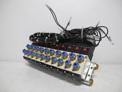 Lot of 10 AirTAC 4V210-08 Valve Solenoid Manifold Body 0.15 0.8 MPa 4V21008 24 V