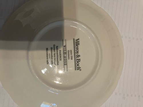 Villeroy & Boch Wild Rose Sottopiatto Fiori Ceramica 15cm - Foto 3 di 3