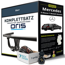 Für MERCEDES E-Klasse T-Mod. Typ S213 Anhängerkupplung starr +eSatz 7pol 16- NEU