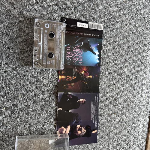 Simple Minds - Stand By Love - (UK Cassette Single) Ltd Numbered Edition - Picture 4 of 4