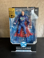 NIB - DC Multiverse Lex Luthor Power Suit 7  Action Figure McFarlane Gold Label