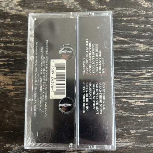 The Geto Boys Self Titled Original Release - Def American - Rap-A-Lot - Cassette - Picture 3 of 5