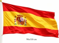 Neu Fahne Spanien FüR Sport Spiel Wm Em Party FußBall Feier Fan Public Viewing