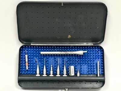 Alcon Ultraflow Surgical Phaco Handpiece With Attachments And Case