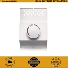 Cadet BTF1W Single-Pole 22A Line Voltage Baseboard Heater Thermostat White