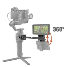 Camera Mounting Bracket Cold Shoe Mount Plate For Microphone,LED Extension Stand