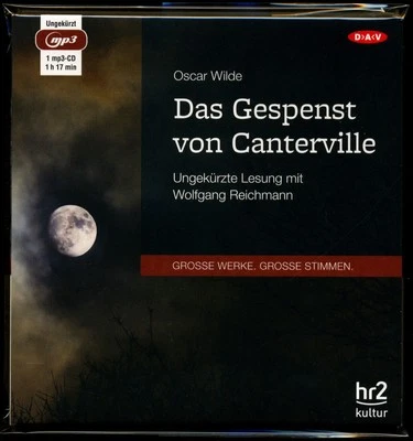 Oscar WILDE★GESPENST VON CANTERVILLE★Hörbuch★MP3-CD★W. REICHMANN liest★NEUWTG.★ - Bild 1 von 4